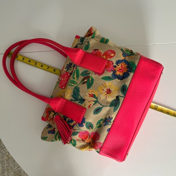 🩷💚🧡 KATE SPADE | FLORAL TOTE | BEAUTIFUL! - Picture 10 of 16